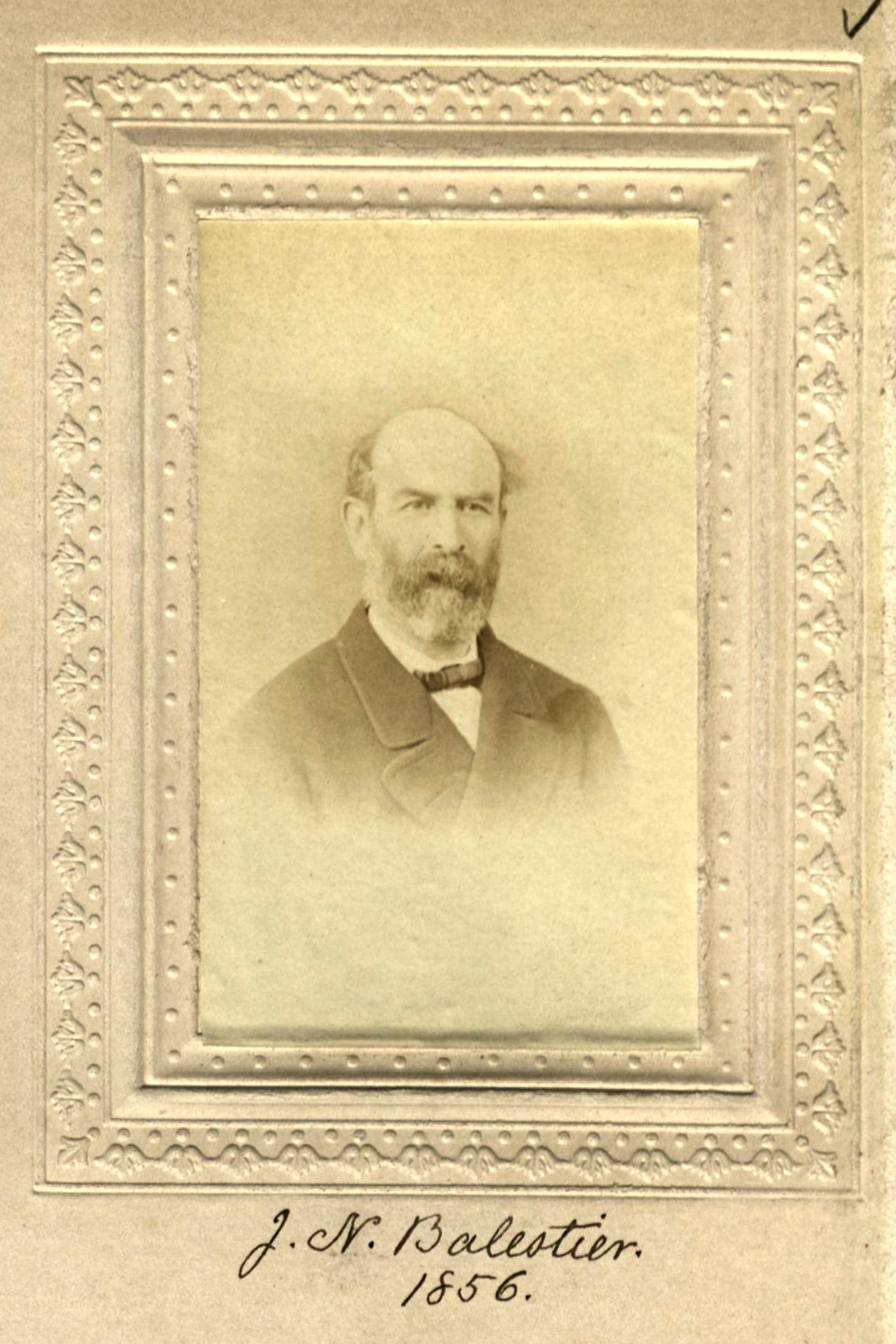 Member portrait of Joseph N. Balestier